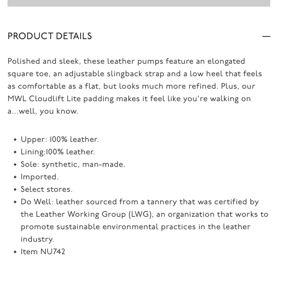 Madewell the Ophelia slingback flats - Picture 5 of 12